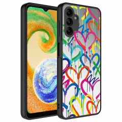 Samsung Galaxy A04S Kılıf Aynalı Desenli Kamera Korumalı Parlak Zore Mirror Kapak Kılıf