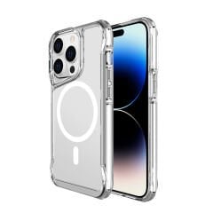 iPhone 15 Pro Max Kılıf  Magsafe Şarj Özellikli T-Max Magsafe Kapak Kılıf