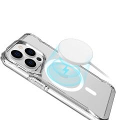 iPhone 15 Pro Max Kılıf  Magsafe Şarj Özellikli T-Max Magsafe Kapak Kılıf