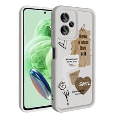 Xiaomi Redmi Note 12 5G Kılıf Kamera Korumalı Baskılı Arka Yüzey Klas Kapak