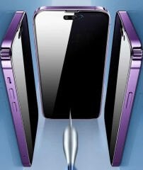 iPhone 15 Pro Max  Kor Privacy Cam Ekran Koruyucu