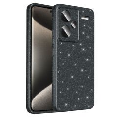 Xiaomi Redmi Note 13 Pro Plus 5G Kılıf Kamera Korumalı Simli Lüks Koton Kapak