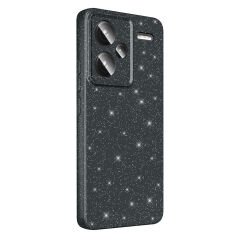 Xiaomi Redmi Note 13 Pro Plus 5G Kılıf Kamera Korumalı Simli Lüks Koton Kapak