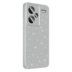 Xiaomi Redmi Note 13 Pro Plus 5G Kılıf Kamera Korumalı Simli Lüks Koton Kapak