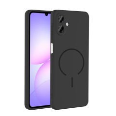 Samsung Galaxy A07 Kılıf Meta Lansman M-Safe Kamera Korumalı içi Kadife Yumuşak Renkli Süet Silikon