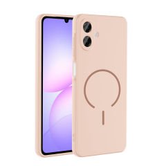 Samsung Galaxy A07 Kılıf Meta Lansman M-Safe Kamera Korumalı içi Kadife Yumuşak Renkli Süet Silikon