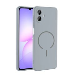 Samsung Galaxy A07 Kılıf Meta Lansman M-Safe Kamera Korumalı içi Kadife Yumuşak Renkli Süet Silikon