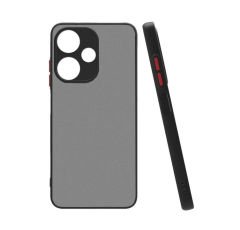 İnfinix Hot 30i Kılıf Mat Kamera Korumalı Renkli Tuşlu Sert Silikon Hux Kapak