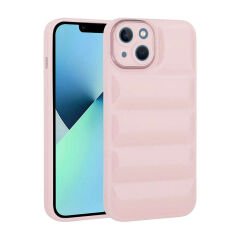 iPhone 13 Kılıf Kamera Korumalı Parlak Airbag'li Galya Kapak
