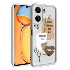 Xiaomi Mi 13T Kılıf Kamera Korumalı Baskılı Arka Yüzey Klas Kapak