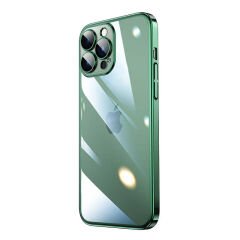 iPhone 13 Pro Max Kılıf Sert PC Renkli Çerçeveli  Riksos Kapak
