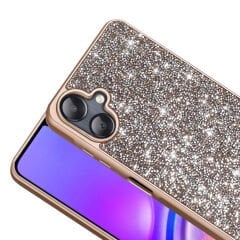 Samsung Galaxy A06 Kılıf Parlak Taşlı Tasarım Pırlanta Kapak