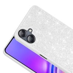 Samsung Galaxy A06 Kılıf Parlak Taşlı Tasarım Pırlanta Kapak