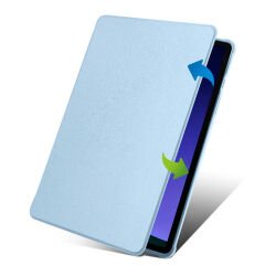 Samsung Galaxy Tab S9 Kılıf Termik Kalem Bölmeli Dönebilen Standlı Kılıf