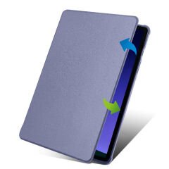 Samsung Galaxy Tab S9 Kılıf Termik Kalem Bölmeli Dönebilen Standlı Kılıf