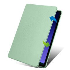 Samsung Galaxy Tab S9 Kılıf Termik Kalem Bölmeli Dönebilen Standlı Kılıf