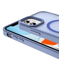 iPhone 11 Kılıf Magsafe Şarj Özellikli Mat Arka Yüzey Sio Kapak