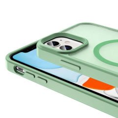 iPhone 11 Kılıf Magsafe Şarj Özellikli Mat Arka Yüzey Sio Kapak