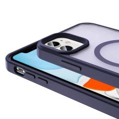 iPhone 11 Kılıf Magsafe Şarj Özellikli Mat Arka Yüzey Sio Kapak