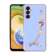 Samsung Galaxy A04S El Tutamaçlı Kamera Korumalı Taka Silikon Kapak kılıf