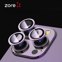iPhone 15 Pro Max CL-12 Premium Safir Kamera Lens Koruyucu