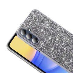 Samsung Galaxy A16 Kılıf Parlak Taşlı Tasarım Pırlanta Kapak