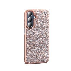 Samsung Galaxy A16 Kılıf Parlak Taşlı Tasarım Pırlanta Kapak