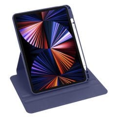iPad Air 10.9 2022 (5.Nesil) Kılıf Termik Kalem Bölmeli Dönebilen Standlı Kılıf