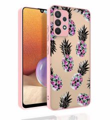 Samsung Galaxy A32 4G Kılıf Desenli Kamera Korumalı Parlak Nora Kapak
