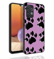 Samsung Galaxy A32 4G Kılıf Desenli Kamera Korumalı Parlak Nora Kapak