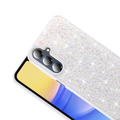 Samsung Galaxy A26 Kılıf Parlak Taşlı Tasarım Pırlanta Kapak