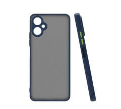 Tecno Camon 19 Neo Kılıf Mat Kamera Korumalı Renkli Tuşlu Sert Silikon Hux Kapak