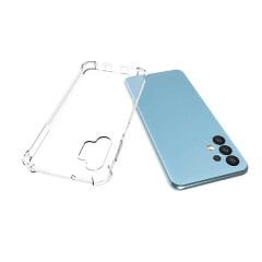 Samsung Galaxy A33 5G Kılıf Nitro Anti Shock Darbe Emici Köşe Korumalı Şeffaf Silikon Kapak