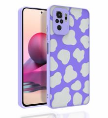 Xiaomi Poco M5S Kılıf Desenli Kamera Korumalı Parlak  Nora Kapak