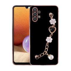 Samsung Galaxy A32 4G Kılıf El Tutamaçlı Kamera Korumalı Taka Silikon Kapak