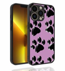 iPhone 13 Pro Max Kılıf Desenli Kamera Korumalı Parlak  Nora Kapak