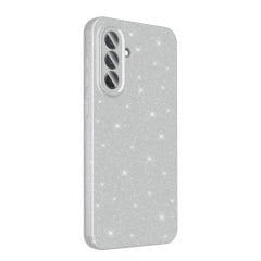 Samsung Galaxy A36 Kılıf Kamera Korumalı Simli Lüks Koton Kapak