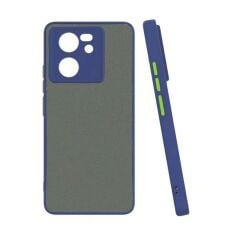 Xiaomi Mi 13T Kılıf Mat Kamera Korumalı Renkli Tuşlu Sert Silikon Hux Kapak