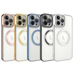 iPhone 13 Pro Kılıf Magsafe Wireless Şarj Özellikli Setro Silikon