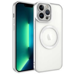 iPhone 13 Pro Kılıf Magsafe Wireless Şarj Özellikli Setro Silikon