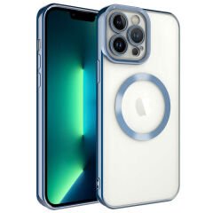 iPhone 13 Pro Kılıf Magsafe Wireless Şarj Özellikli Setro Silikon