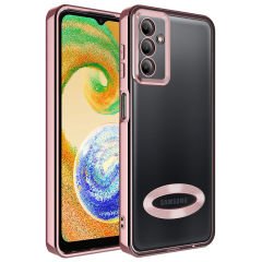Samsung Galaxy A04S Kamera Korumalı Logo Gösteren Omega Kapak kılıf