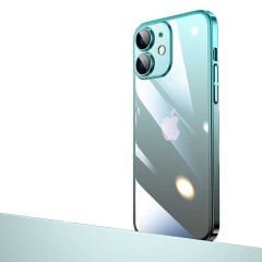 iPhone 12 Kılıf Parlak Renk Geçişli Kamera Korumalı Senkron Kapak