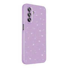 Samsung Galaxy A26 Kılıf Kamera Korumalı Simli Lüks Koton Kapak