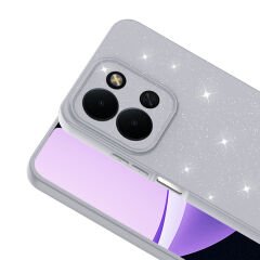 Xiaomi Redmi 15C Uyumlu Kılıf Kamera Korumalı Simli Lüks Koton Kapak