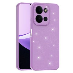 Xiaomi Redmi 15C Uyumlu Kılıf Kamera Korumalı Simli Lüks Koton Kapak