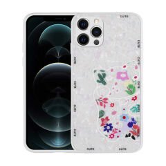 iPhone 12 Pro Kılıf Desenli Sert Silikon Mumila Kapak