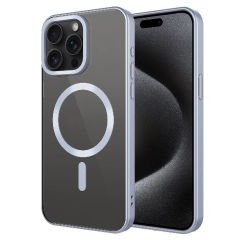 iPhone 15 Pro Kılıf Mat Tasarımlı Magsafe Wireless Şarj Özellikli Mat Setro Kapak Kılıf
