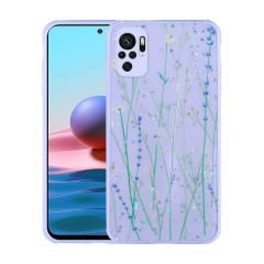 Xiaomi Poco M5S Kılıf Simli Desenli Kamera Korumalı Parlak Popy Kapak