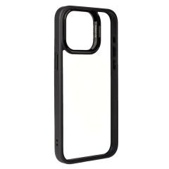 iPhone 15 Pro Kılıf Kamera Lens Korumalı Standlı Klon Lensli Kapak Kılıf